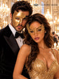 Gold One Eye Phantom Mask for Men with Gold Swan Metal Mask for Women | Venetian Opera Masquerade His and Hers Set - image 5