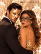 Gold One-Eye Phantom Mask for Men & Gold Lace Masquerade Mask for Women | Venetian His and Hers Couple Set - image 5