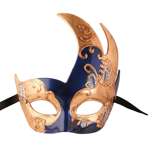 GOLD Series Men's Vintage Design Musical Masquerade Mask - Luxury Mask - 1