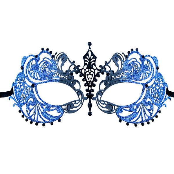 GLITTER Series Laser Cut Metal Venetian Pretty Masquerade Mask - Luxury Mask - 1
