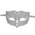 WHITE Series Diamond Design Laser Cut Venetian Masquerade Mask - Luxury Mask - 1