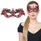 Red Masquerade Mask For Women - Lace Masquerade Masks for Masquerade Party, Proms, Photo Shoot, Venetian Party, Mardi Gras, Halloween & Cosplay - Red Color - Made in the USA