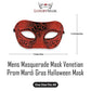 Masquerade Mask for Men - Antique Look Mask for Halloween, Venetian Party, Masquerade Party, Mardi Gras, & Prom