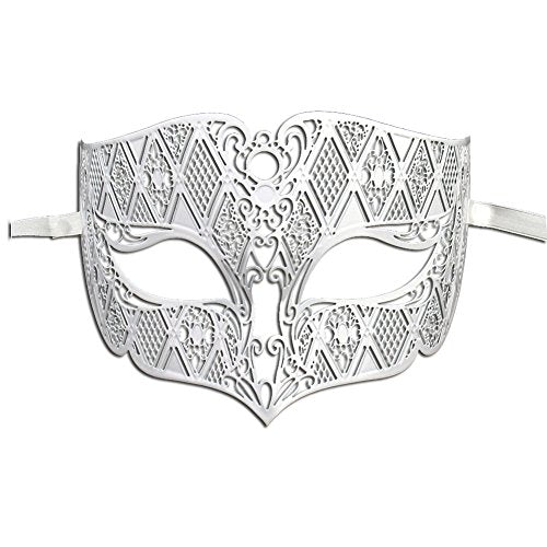 Luxury Mask Diamond Design Laser Cut Masquerade Mask Masquera