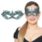 Masquerade Mask For Women - Lace Masquerade Masks for Masquerade Party, Proms, Photo Shoot, Venetian Party, Mardi Gras, Halloween & Cosplay - Teal Color - Made in the USA