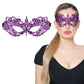 Purple Masquerade Mask For Women - Lace Masquerade Masks for Masquerade Party, Proms, Photo Shoot, Venetian Party, Mardi Gras, Halloween & Cosplay - Purple Color - Made in the USA