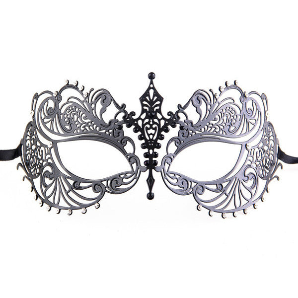 MUTLI COLOR Series Laser Cut Metal Venetian Pretty Masquerade Mask - Luxury Mask - 1