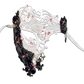 SILVER Series Signature Phantom Of The Opera Half Face Mask - Luxury Mask - 7