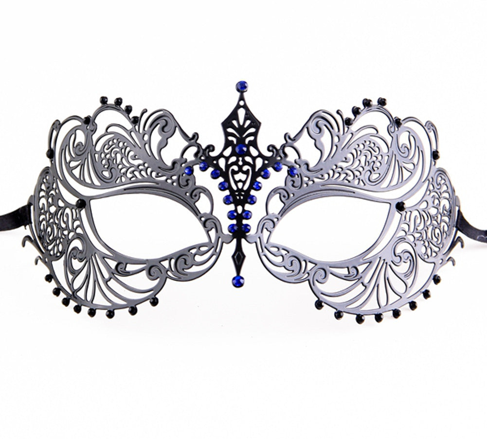 MUTLI COLOR Series Laser Cut Metal Venetian Pretty Masquerade Mask - Luxury Mask - 2