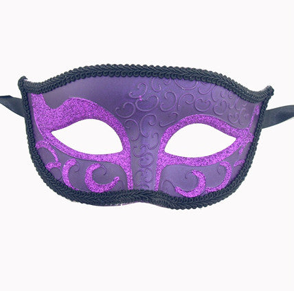 Unisex Sparkle Venetian Masquerade Mask - Luxury Mask - 9