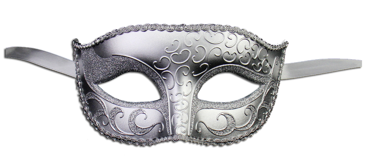 Unisex Sparkle Venetian Masquerade Mask - Luxury Mask - 3