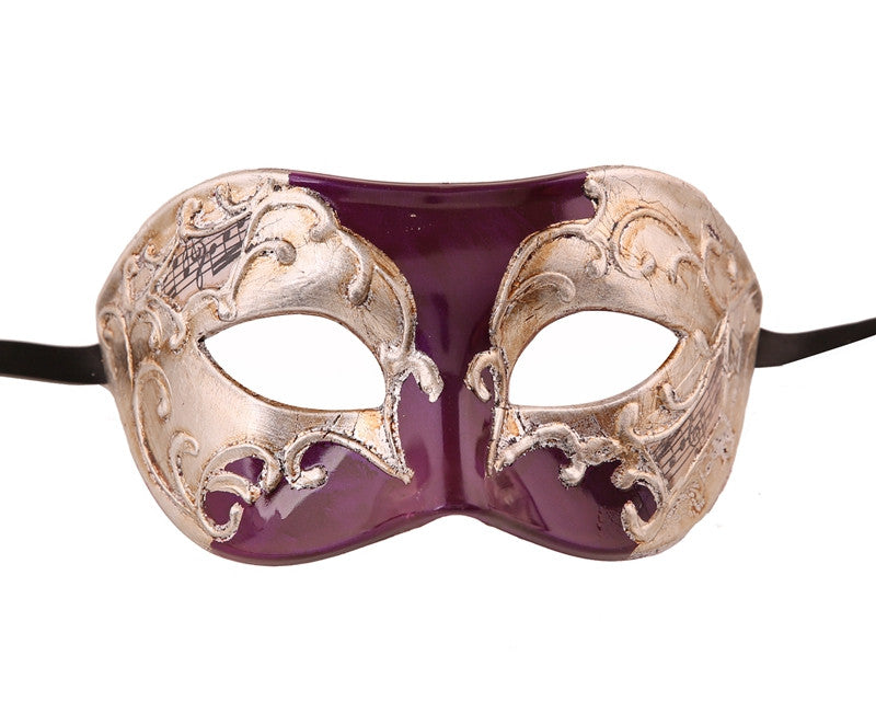 MULTI COLOR  Vintage Design Masquerade Mask - Luxury Mask - 6