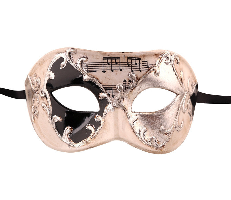 MUSICAL Vintage Design Masquerade Mask - Luxury Mask - 2
