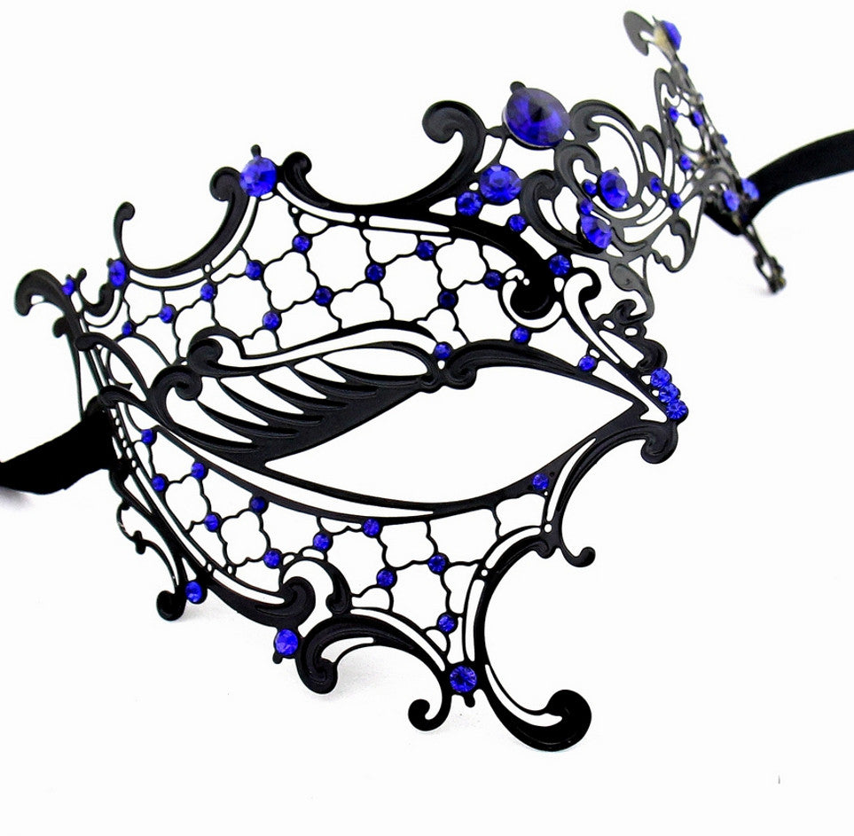 BLACK Series Signature Phantom Of The Opera Venetian Womens masquerade Mask - Luxury Mask - 5