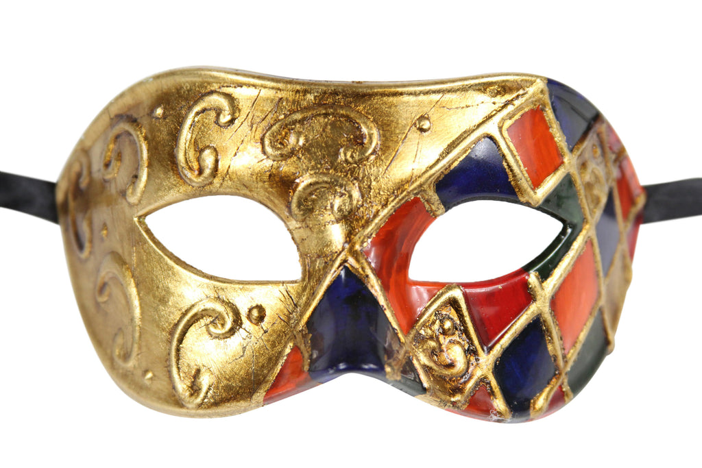 Men's Vintage Design Two color Masquerade Mask - Luxury Mask - 2